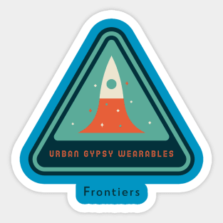 Urban Gypsy Wearables – Frontiers Sticker